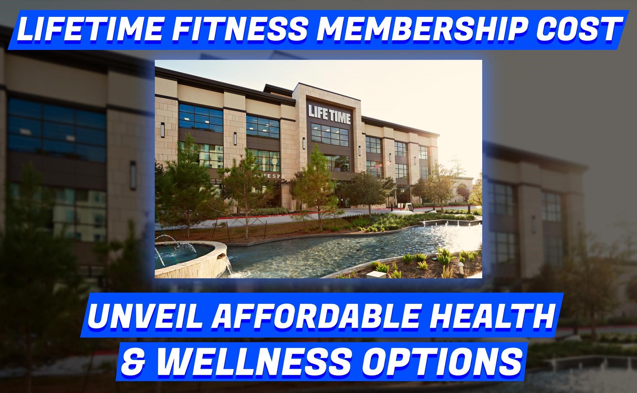 Lifetime Fitness A Commitment to Health and Wellness